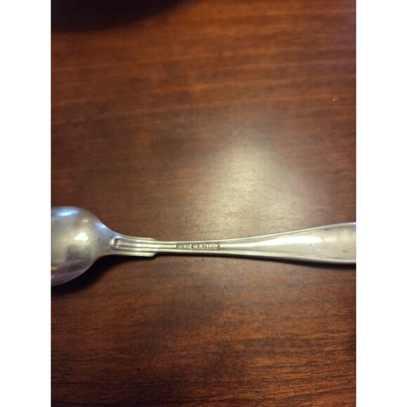 Gense ALP 45GR‎ GEN4 Five O'Clock Spoons  5 1/8" Silverplate Lot of 6 - Picture 16 of 16